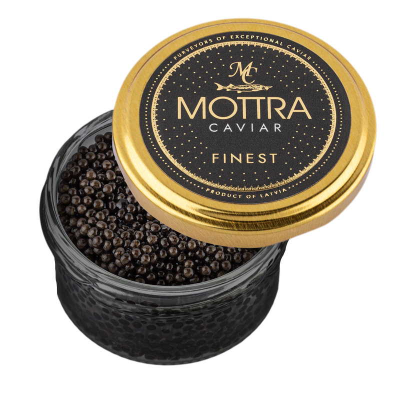 Caviar noir Mottra Finest (Osétre)