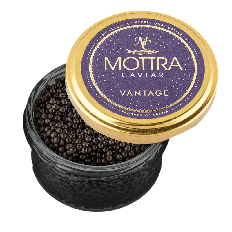 Caviar noir Mottra Vantage (Osétre)